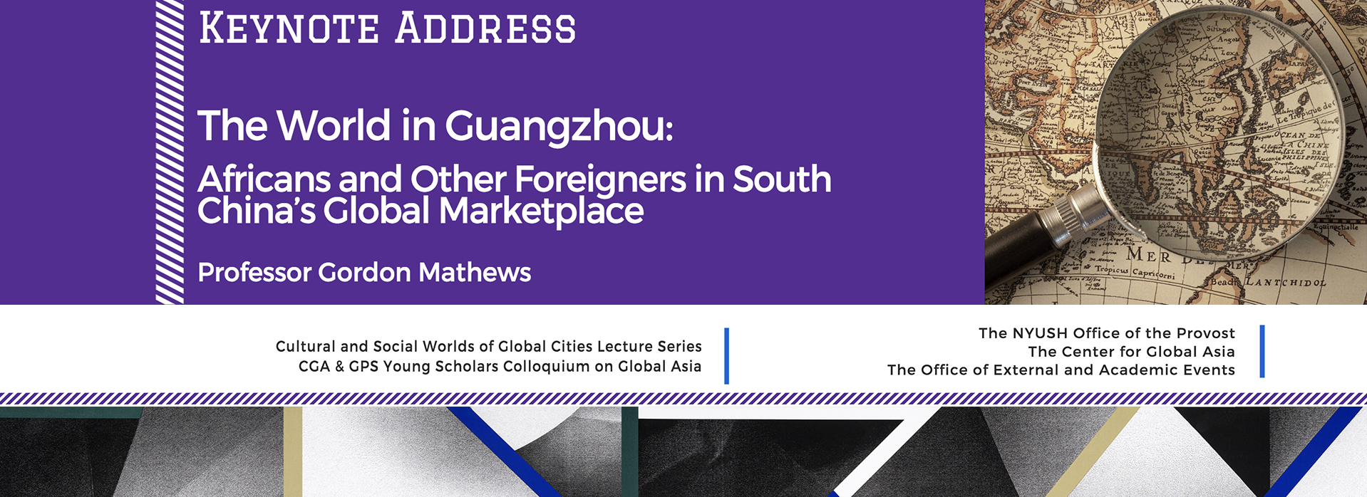 CGA & GPS Young Scholars Colloquium on Asia and the World Keynote Speech