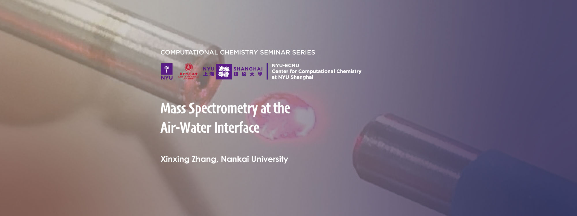 Mass Spectrometry at the Air-Water Interface