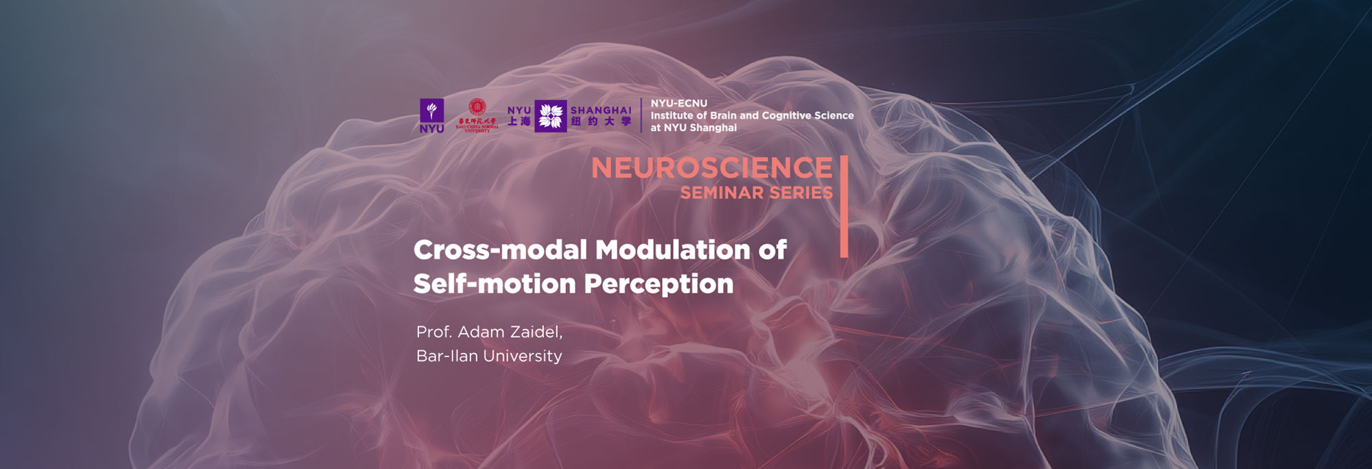 Cross-modal modulation of self-motion perception