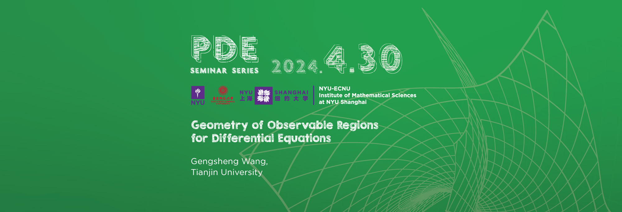 Geometry of Observable Regions for Differential Equations