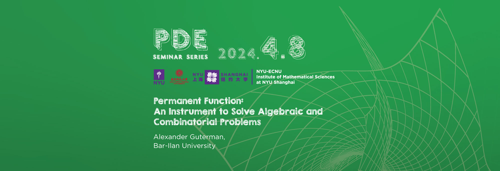 Permanent Function: An Instrument to Solve Algebraic and Combinatorial Problems