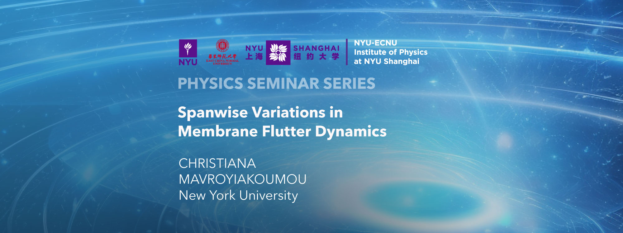 Spanwise Variations in Membrane Flutter Dynamics