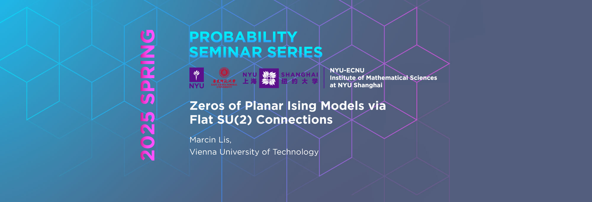 Zeros of Planar Ising Models via Flat SU(2) Connections