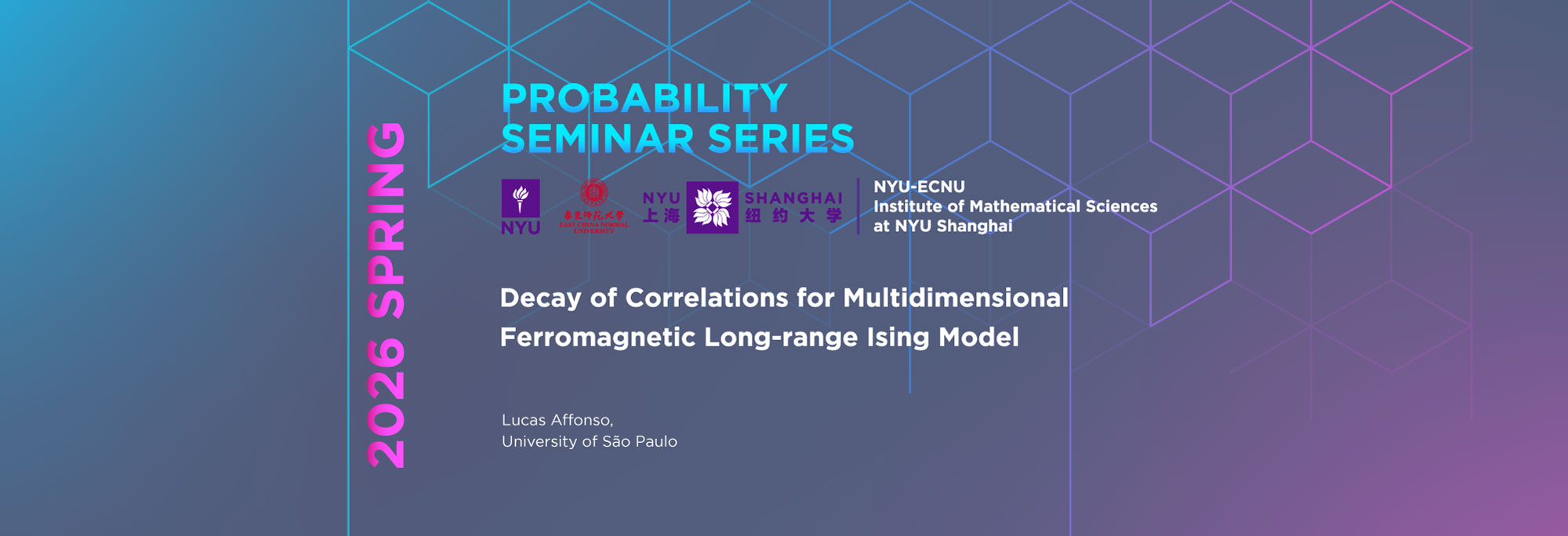Decay of Correlations for Multidimensional Ferromagnetic Long-range Ising Model