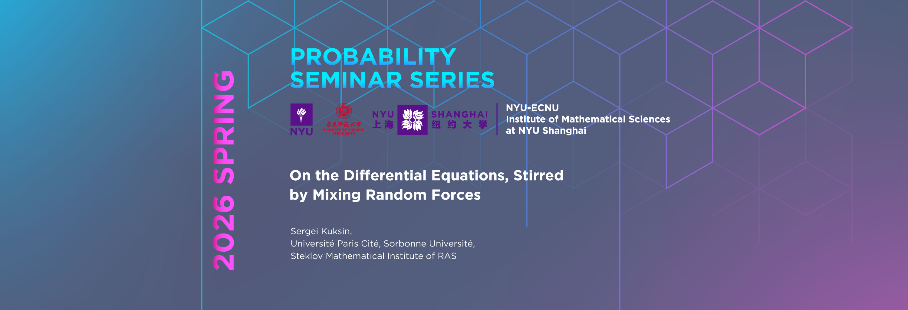 On the Differential Equations, Stirred by Mixing Random Forces
