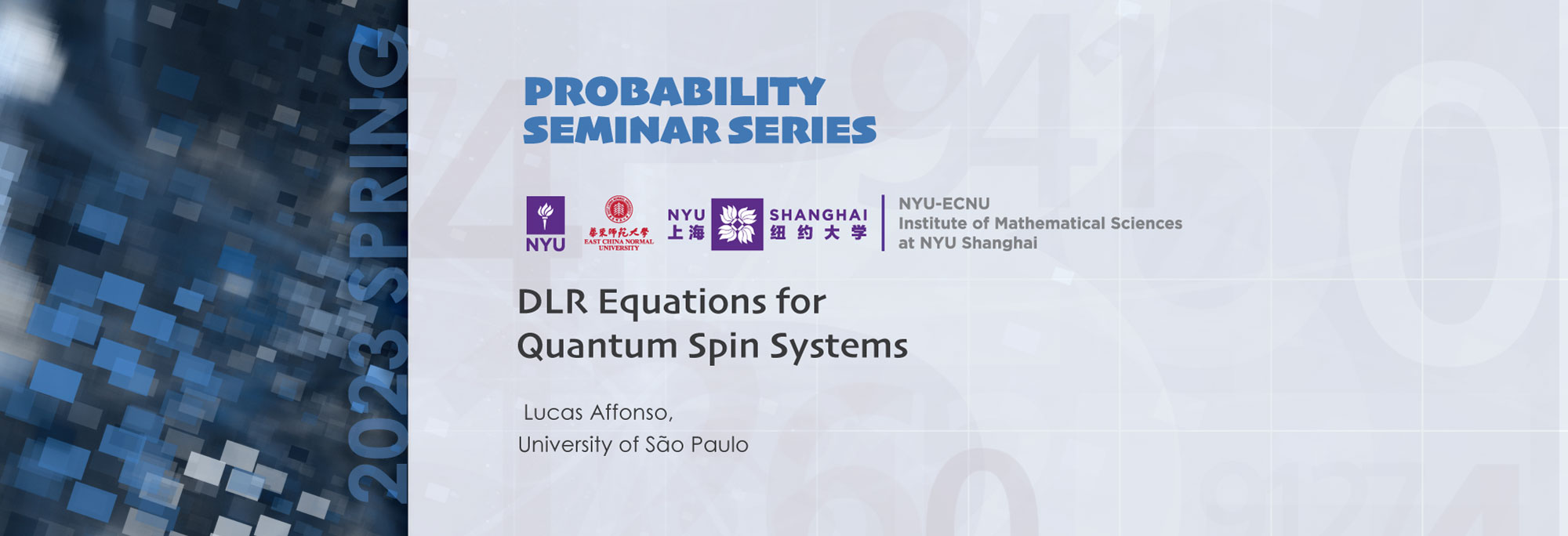 DLR Equations for Quantum Spin Systems