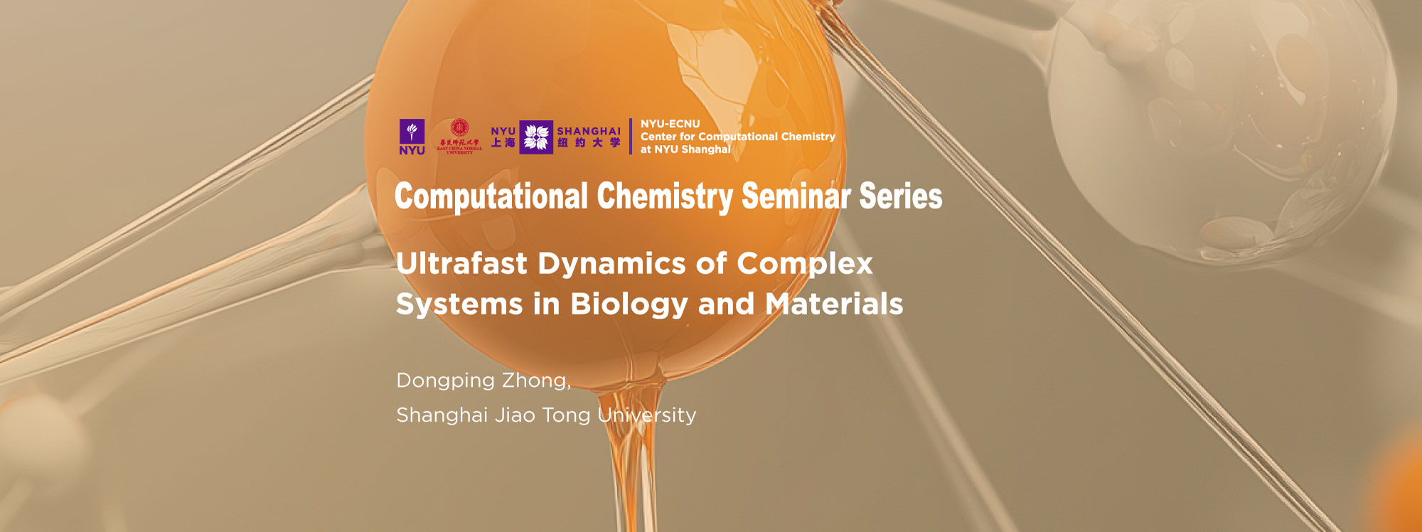 Ultrafast Dynamics of Complex Systems in Biology and Materials