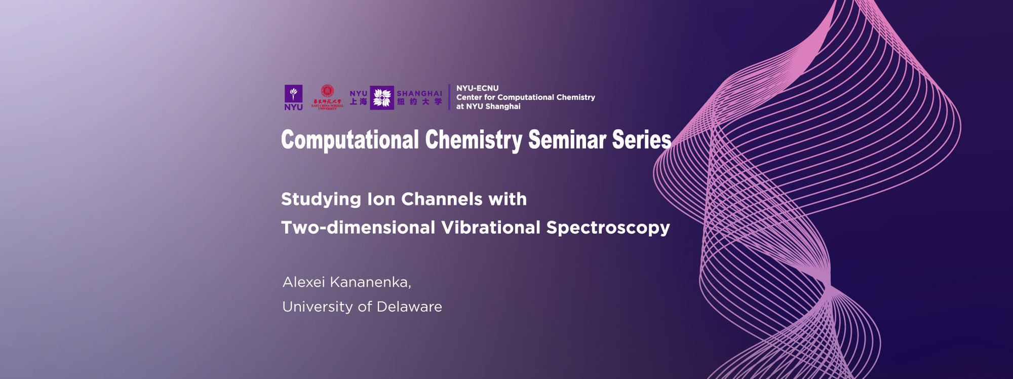 Studying Ion Channels with Two-dimensional Vibrational Spectroscopy