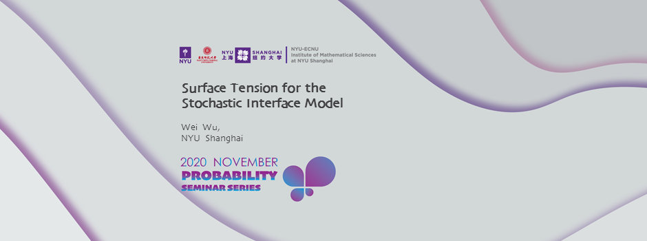 Surface Tension for the Stochastic Interface Model