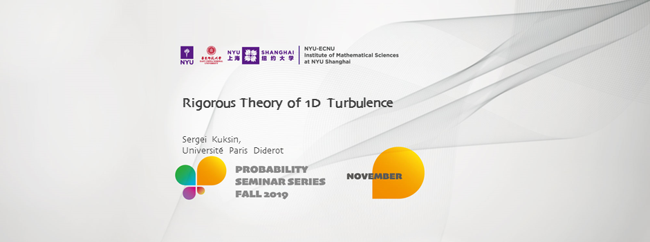 Rigorous Theory of 1D Turbulence