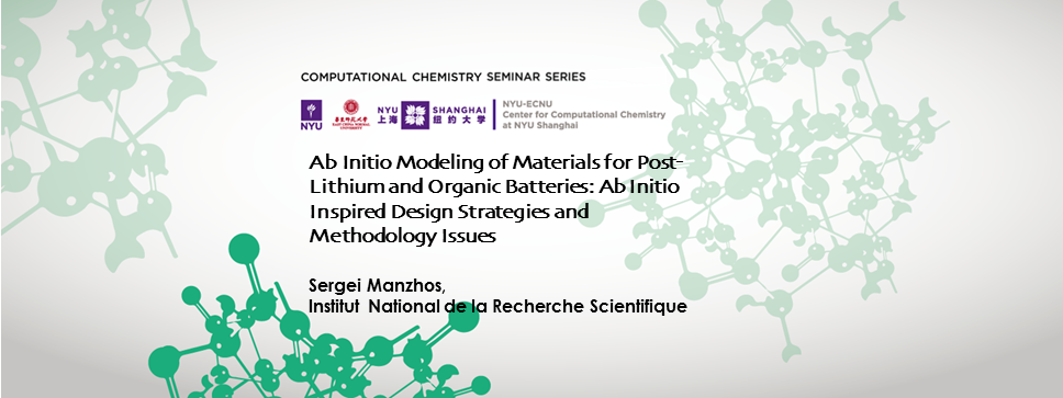 Ab Initio Modeling of Materials for Post-lithium and Organic Batteries: Ab Initio Inspired Design Strategies and Methodology Issues