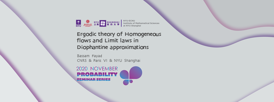 Ergodic theory of Homogeneous flows and Limit laws in Diophantine approximations