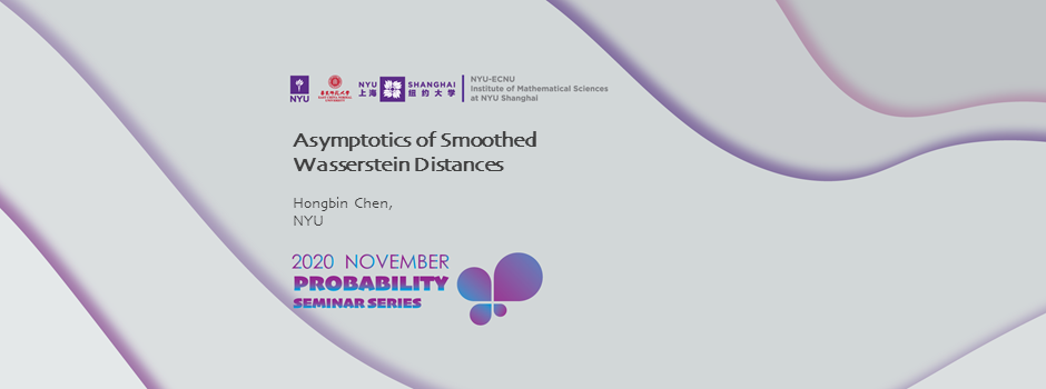Asymptotics of Smoothed Wasserstein Distances