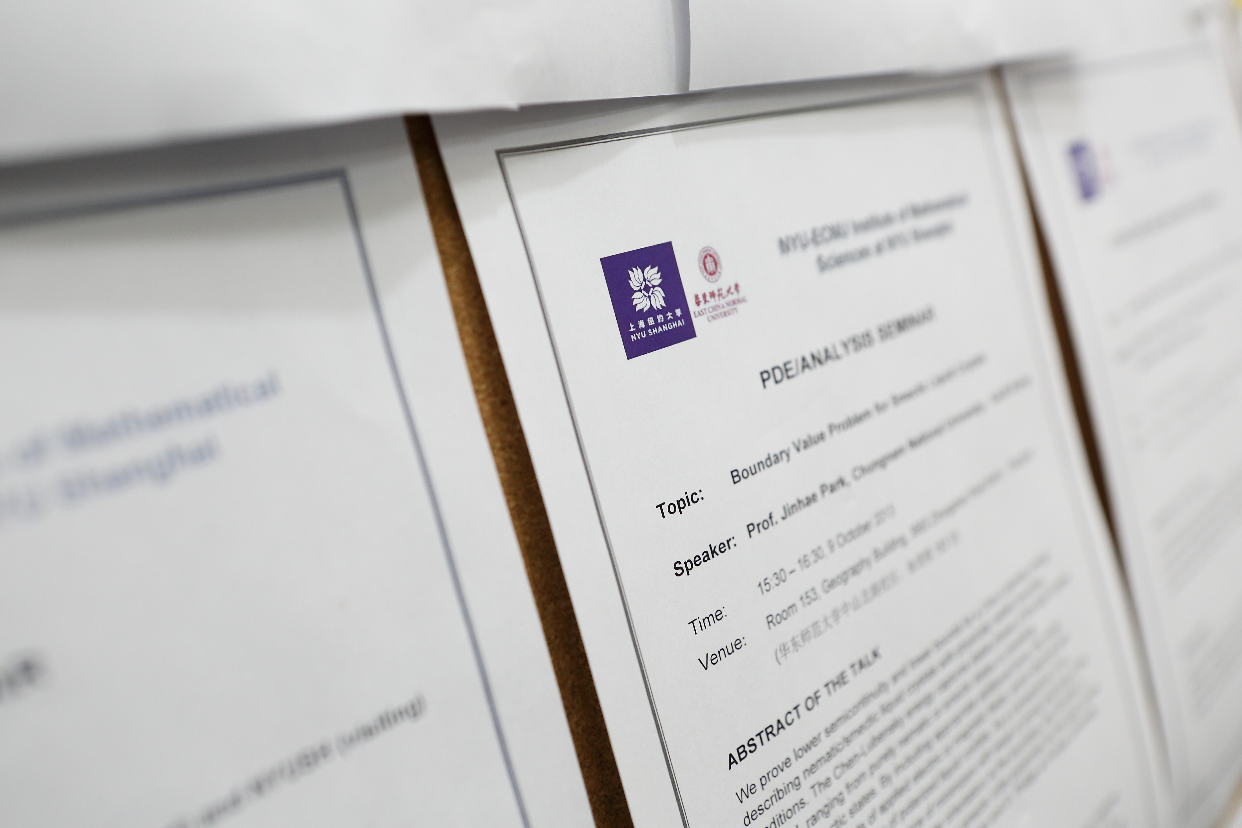 Literature and Working Seminar
