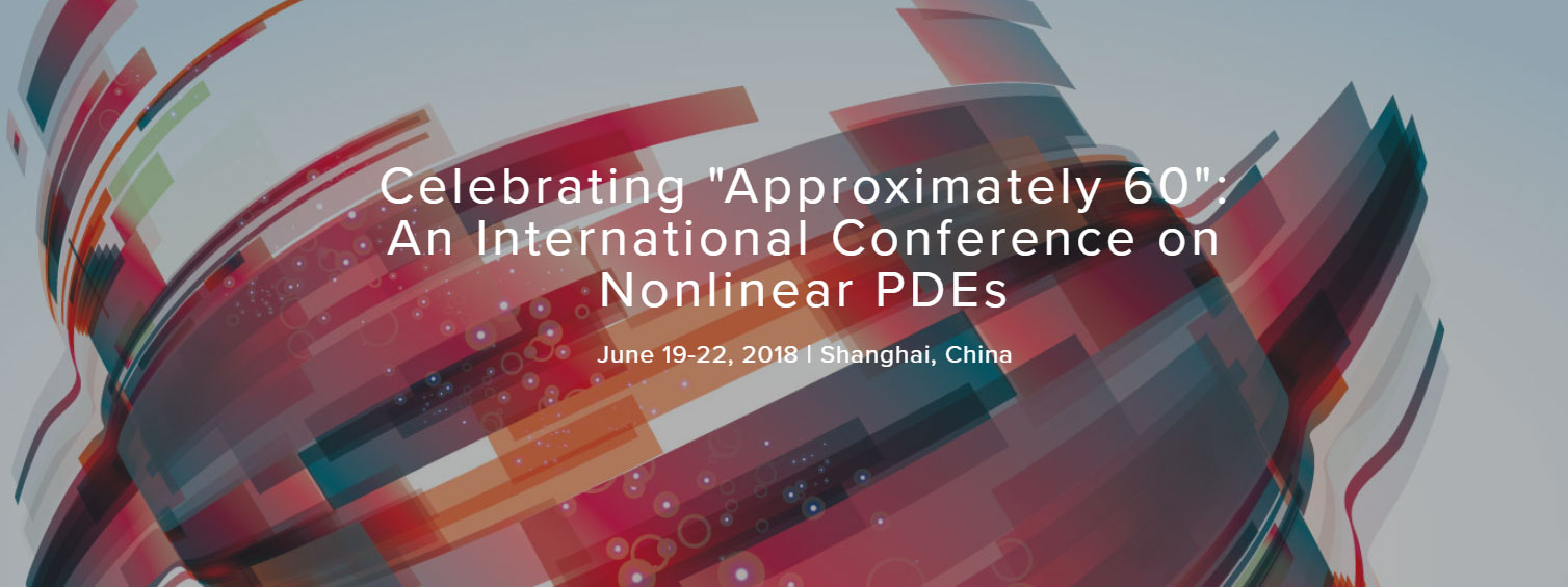Celebrating Approximate 60s - An International Conference on Nonlinear PDEs and Its Applications