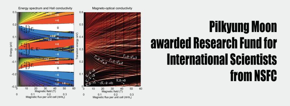 Pilkyung Moon awarded Research Fund for International Scientists from NSFC