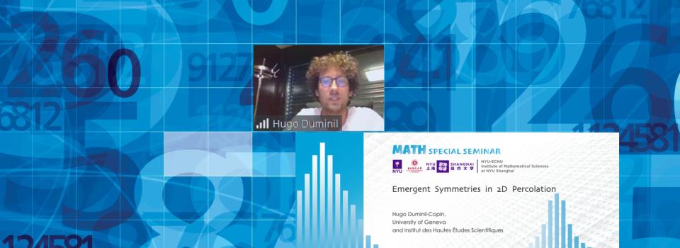 Congratulations to Hugo Duminil-Copin for Winning the Fields Medal