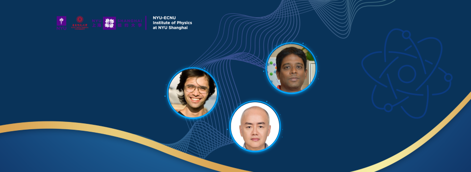 The Physics Institute Welcomes Three New Faculty Members