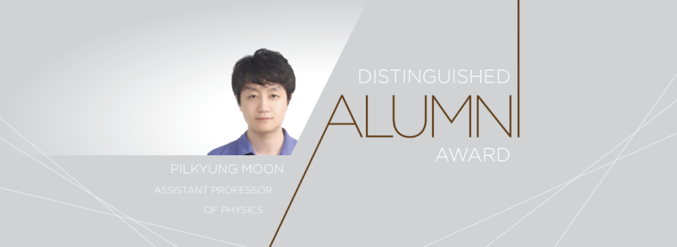 Pilkyung Moon Awarded Distinguished Alumni Award from Korea Institute for Advanced Study