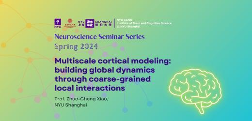 Multiscale cortical modeling: building global dynamics through coarse-grained local interactions