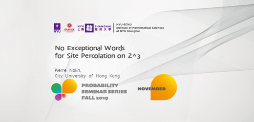 No Exceptional Words for Site Percolation on Z^3