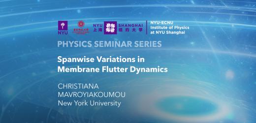 Spanwise Variations in Membrane Flutter Dynamics