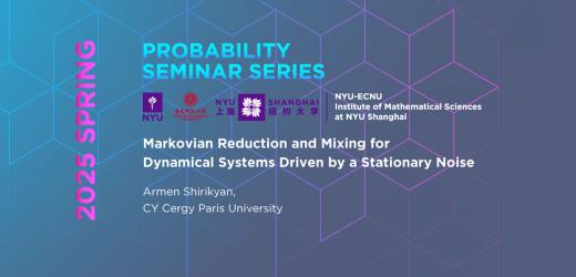 Markovian Reduction and Mixing for Dynamical Systems Driven by a Stationary Noise
