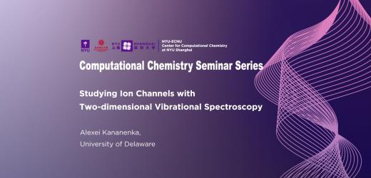 Studying Ion Channels with Two-dimensional Vibrational Spectroscopy