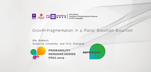 Growth-Fragmentation in a Planar Brownian Excursion
