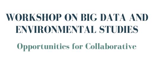 Workshop on Big Data and Environmental Studies