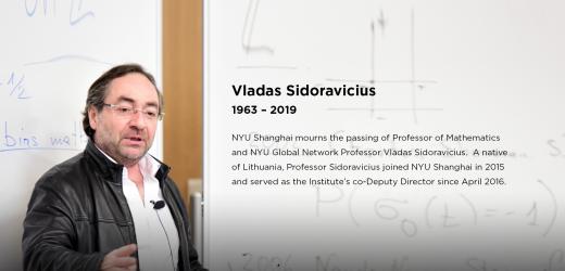 In Memoriam: Professor Vladas Sidoravicius